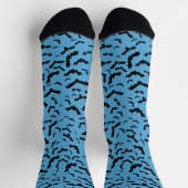 Black Bats Blue Socks (Top)