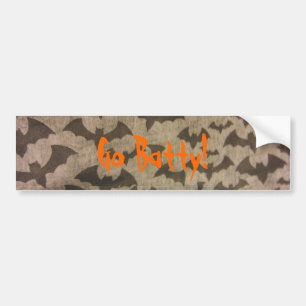 Black Bats Bumper Sticker