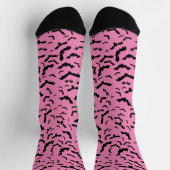 Black Bats Pink Socks (Top)