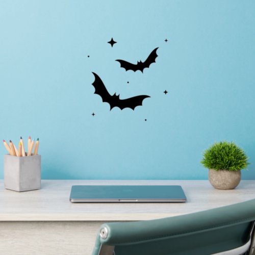 Black Bats Wall Decal