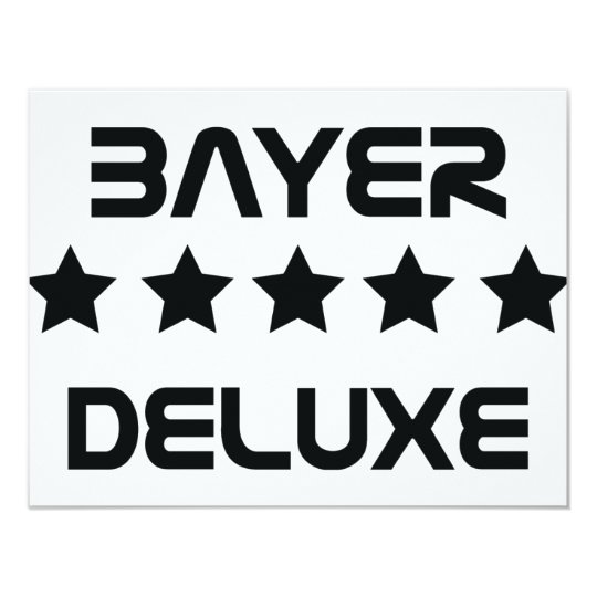 black bayer deluxe icon card