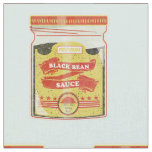 Black Bean Sauce Pop Art Fabric