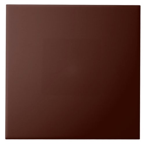 Black Bean Solid Color Ceramic Tile