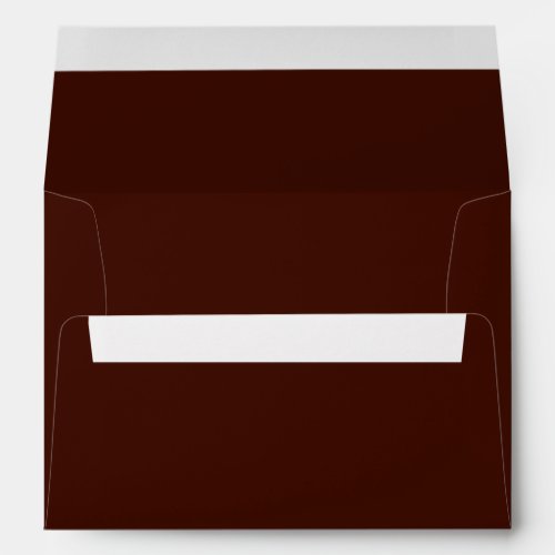 Black bean solid color envelope