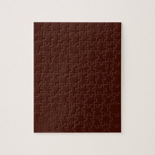 Black bean solid color jigsaw puzzle