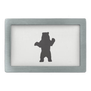 Black Bear Belt Buckle