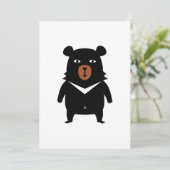 Black bear cartoon (Standing Front)