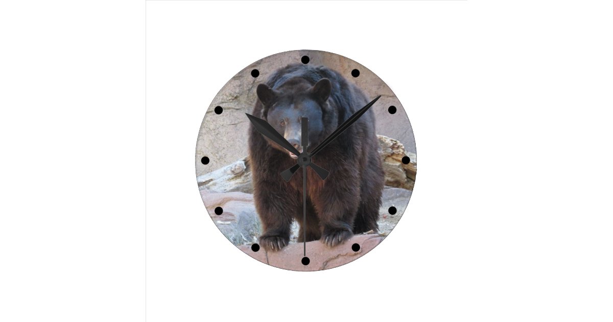 Black Bear Clock