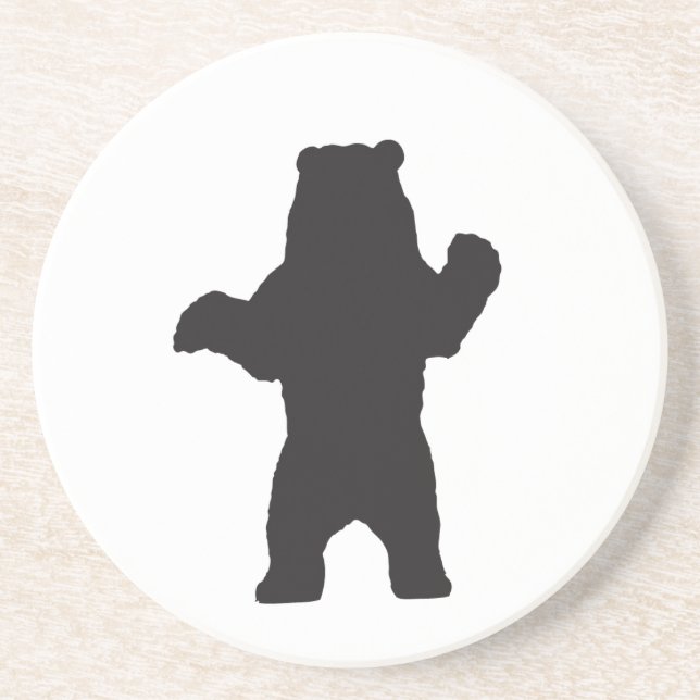 Black Bear Coaster (Front)