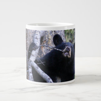 black bear cub giant coffee mug