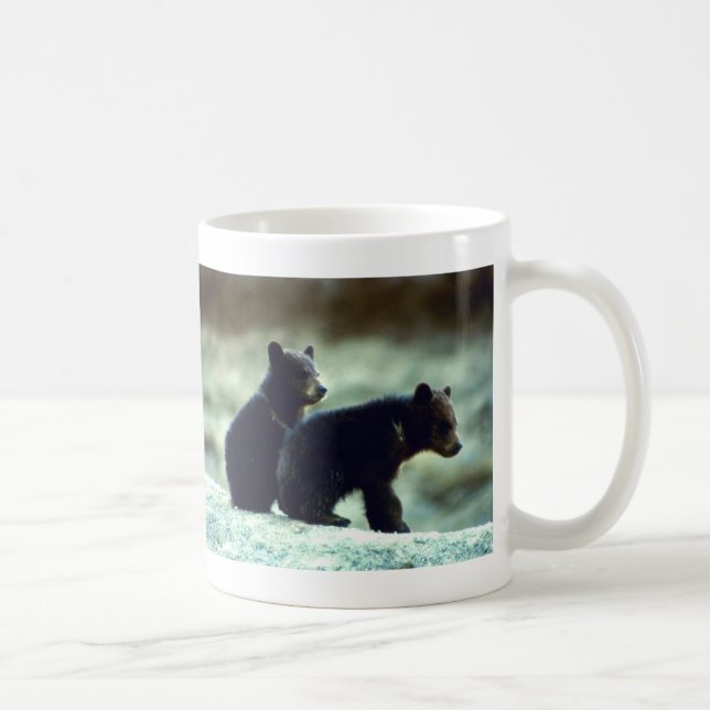 Black Bear cubs Coffee Mug (Right)
