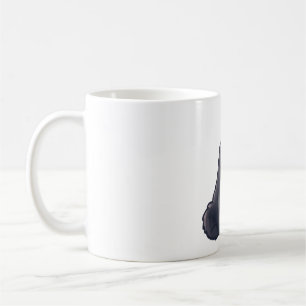 Black bear Delight � Cute Animal Art Coffee Mug