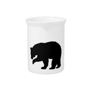 BLACK BEAR DRINK PITCHER