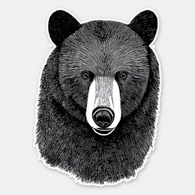 A Roaring Bear Head Logo. - HEBSTREITS