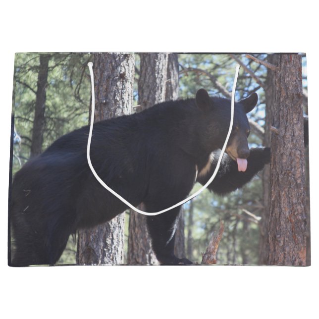 Black Bear Gift Bag (Front)