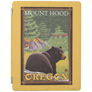 Black Bear in Forest - Mount Hood, Oregon iPad Smart Cover