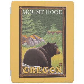 Black Bear in Forest - Mount Hood, Oregon iPad Smart Cover
