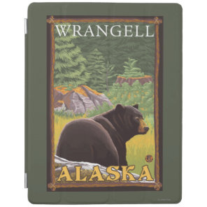 Black Bear in Forest - Wrangell, Alaska iPad Smart Cover