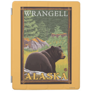 Black Bear in Forest - Wrangell, Alaska iPad Smart Cover