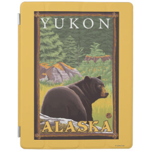 Black Bear in Forest - Yukon, Alaska iPad Smart Cover