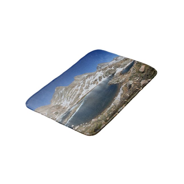 Black Bear Lake - Sierra Bath Mat (Angled)