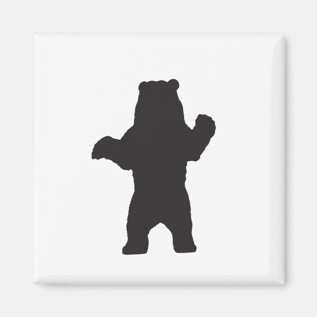 Black Bear Magnet (Front)