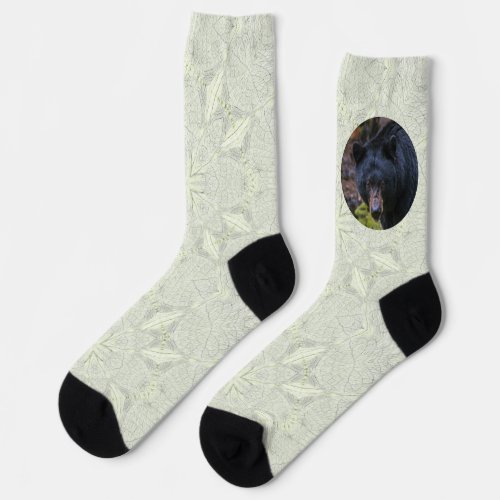 Black Bear Majesty Socks