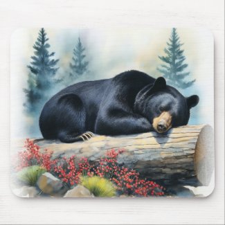 Black Bear Mousepad