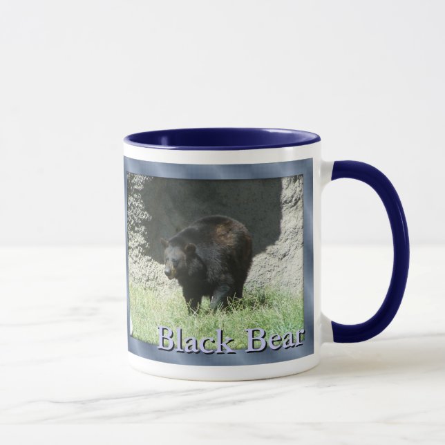 Black Bear Mug (Right)