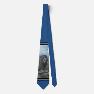 Black Bear Neck Tie
