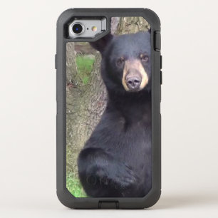 Black Bear OtterBox Defender iPhone SE/8/7 Case