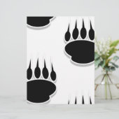 Black Bear Paw Prints (Standing Front)