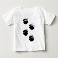 Black Bear Paw Prints