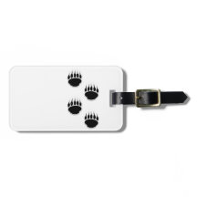 Black Bear Paw Prints