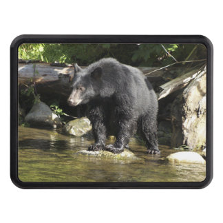 Black Bear "Salmon Spotting" Wildlife Tow Hitch Cover