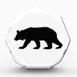 Black Bear Silhouette Award<br><div class="desc">Great for the camper,  hiker and nature fanatic!</div>