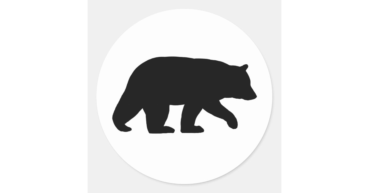Polar Bear Outline Sticker