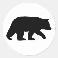 Black Bear Silhouette | Wild Animal Wildlife