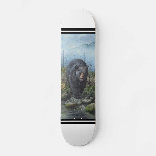 Black Bear Skateboard Deck (Front)