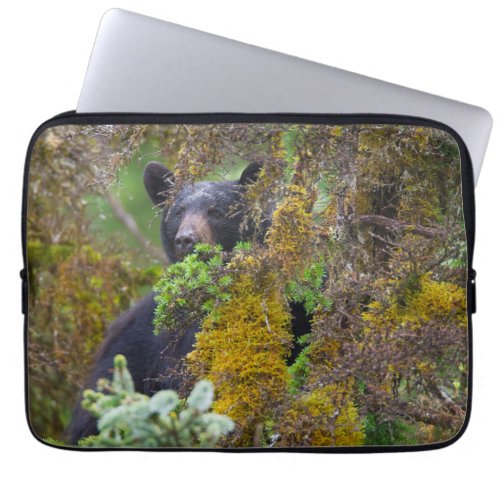 Black Bear  South Central Alaska Laptop Sleeve