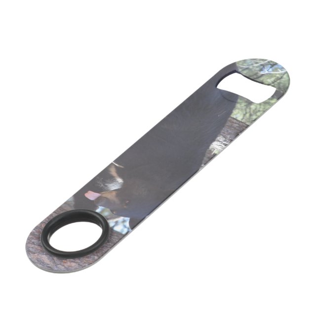 Black Bear Speed Bottle Opener (Front Angled)