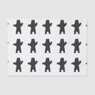 Black Bear Tissue Paper
