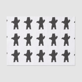 Black Bear Tissue Paper