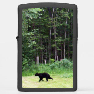 Black Bear Zippo Lighter