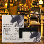 Black Beard Model, Men's Barbers Advertising Flyer<br><div class="desc">Black Beard Model,  Men's Barbers Advertising Flyers By The Business Card Store.</div>
