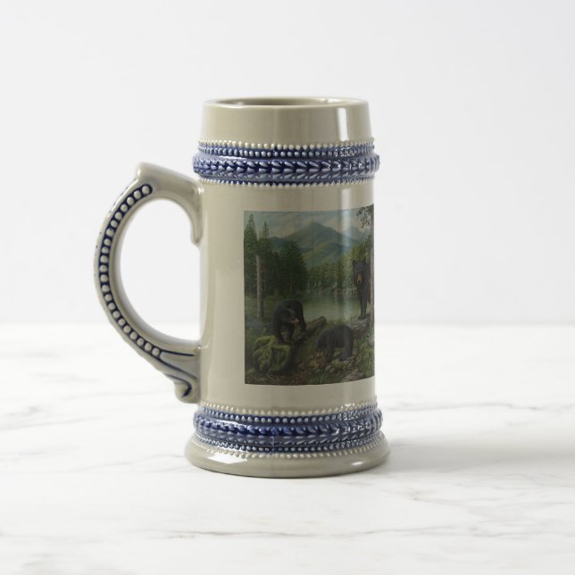Black Bears Beer Stein (Left)