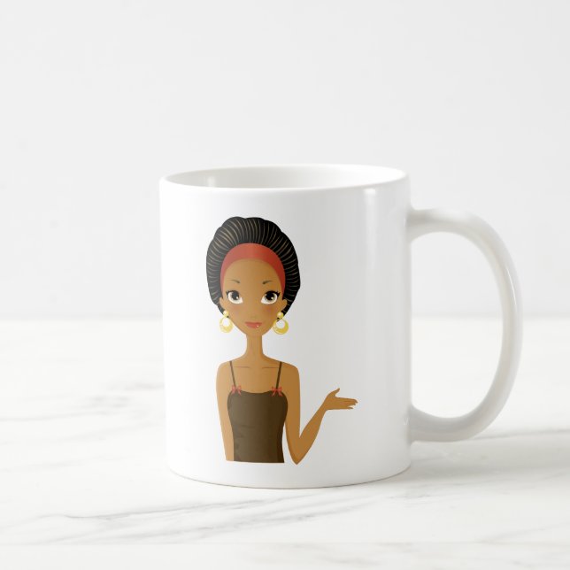 Black beauty coffee mug (Right)