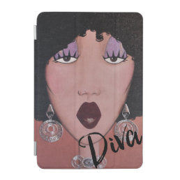 “Black Beauty Diva” iPad Mini Cover