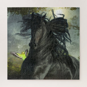 Black Beauty Friesian Horse - Puzzle