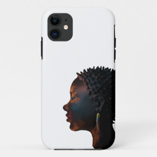 Black beauty of African women iPhone 11 Case